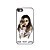 Недорогие Именные фототовары-персонализированные телефон случае - девушка с бокал дизайн металлического корпуса для iPhone 5 / 5s