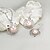 voordelige Modieuze oorbellen-AS 925 Silver Jewelry  Shell pearl ear hook