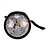 お買い得  屋外用照明器具-3W Rechargeable Colorful Light Stage Lamp LED Spot Bulb White LED Light Flashlight(1x18650or3xAAA,Black)