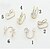 cheap Ear Cuffs-Hoop Earrings / Ear Cuff - Rhinestone 4 / 5 / 6 For Wedding / Party / Daily