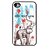 voordelige Aangepaste Photo Products-gepersonaliseerde telefoon case - meisje zitten op de olifant ontwerp metalen behuizing voor de iPhone 4 / 4s