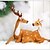 preiswerte Weihnachtsdeko-1 stück feiern dekoration geschenk weihnachten paare deer ornamente