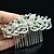 cheap Headpieces-Women&#039;s Flower Girl&#039;s Rhinestone Alloy Headpiece-Wedding Hair Combs