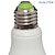 Недорогие Лампы-A - Круглые лампы ( Прохладный белый 8 W- E26/E27
