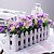Χαμηλού Κόστους Ψεύτικα Λουλούδια-Κλαδί Πολυεστέρας Πλαστικό Μαργαρίτες Λουλούδι για Τραπέζι Ψεύτικα λουλούδια