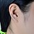 ieftine Cercei la Modă-Pentru femei Cătușe pentru urechi Leaf Shape Lux Ștras Diamante Artificiale cercei Bijuterii Pentru Nuntă Petrecere Zilnic Casual Sport