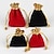 voordelige Sieradenverpakking &amp; Display-Juwelentasjen - Modieus Zwart, Rood 12 cm 9 cm 0.5 cm / Dames