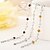 cheap Bracelets-Cute / Casual Alloy / Gemstone &amp; Crystal Link/Chain / Beaded Bracelet
