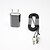 abordables Chargeurs de Téléphones &amp; Tablettes-Chargeur Secteur / Chargeur Portable Chargeur USB Prise UE Kit de Chargeur 1 Port USB pour