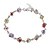 abordables Bracelet-Bracelets Tennis Rivière de Diamants Femme Zircon Argent sterling Zircon unique Mode Bracelet Bijoux Rouge et Jaune pour Regalos de Navidad Quotidien Décontracté