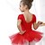abordables Tenues de danse enfants-Ballet Femme Manches courtes Spandex Tulle / Spectacle