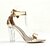 cheap Women&#039;s Sandals-Women&#039;s Shoes Open Toe Chunky Heel Patent Leather Sandals with Buckle Shoes