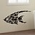 お買い得  ウォールステッカー-壁のステッカーの壁のステッカー、家の装飾の魚の壁画PVCウォールステッカー
