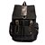 cheap Backpacks &amp; Bookbags-Unisex Bags Canvas Backpack for Casual All Seasons Black Green Khaki