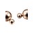 cheap Earrings-Women&#039;s Pearl Stud Earrings Ladies Fashion Earrings Jewelry Golden / Purple / Red For Party Casual Daily