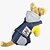 cheap Dog Clothes-Cat Dog Coat Pants Jeans Outdoor Winter Dog Clothes Yellow Blue Costume Cotton S M L XL