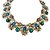 cheap Necklaces-Women&#039;s Statement Necklace Floral / Botanicals Flower Statement European Fashion Alloy Rainbow Black Green Necklace Jewelry For