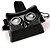 economico Occhiali 3D-Occhiali 3D Plastica Acrilico Gel di silice Trasparente Occhiali VR per realtà virtuale Rettangolare