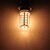 Недорогие Лампы-E26/E27 LED лампы типа Корн T 36 светодиоды SMD 5730 Тёплый белый 500-600lm 3000-3500K AC 220-240V