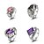 cheap Rings-Women&#039;s Multi-stone - Round Alloy For