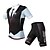 cheap Men&#039;s Clothing Sets-WEST BIKING® Men&#039;s Short Sleeve Cycling Jersey with Shorts Bike Shorts Bib Shorts Jersey Breathable 3D Pad Reflective Strips Sports Suit T-Shirt Mountain Bike MTB Road Bike Cycling Clothing Apparel