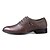 ieftine Oxfords Bărbați-Bărbați Pantofi formali Piele Primăvară / Toamnă Oxfords Bronzat / Negru / Maro / Pantofi de piele / Pantofi de confort