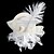 cheap Headpieces-Feather Fabric Headpiece-Wedding Special Occasion Hats