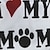 voordelige Hondenkleding-Kat Hond T-shirt Hart Letter en nummer Hondenkleding Puppykleding Hondenoutfits Wit Kostuum voor mannetjes- en vrouwtjeshonden Textiel Binnenwerk XS S M L