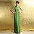 cheap Women&#039;s Dresses-Women&#039;s Pan Collar Solia Color Pleated Dress