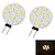 voordelige Ledlampen met twee pinnen-3W G4 2-pins LED-lampen 9 SMD 5730 350 lm Warm wit / Koel wit DC 12 V