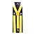 cheap Men&#039;s Accessories-Suspender Solid Classic Brooch Jewelry Yellow For Party Business / Ceremony / Wedding