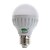 Недорогие Лампы-5W E26/E27 Круглые LED лампы A60(A19) 18 SMD 5730 480-500 lm Естественный белый Декоративная AC 100-240 V