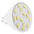 billiga Glödlampor-GU5.3(MR16) LED-glödlampor 15 SMD 5730 210 LM Varmvit AC 12 V 6 st