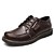 ieftine Oxfords Bărbați-Bărbați Pantofi Piele Primăvară Vară Toamnă Iarnă Confortabili Oxfords Pentru Casual Negru Maro