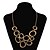 Недорогие Модные ожерелья-Жен. Заявление ожерелья - Золотой Ожерелье Назначение Для вечеринок