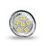 abordables Spots LED-1.5 W Spot LED 110-120 lm GU4(MR11) MR11 6 Perles LED SMD 5050 Décorative Blanc Chaud 12 V / RoHs / CE