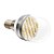 billige Elpærer-E14 LED-globepærer 30 leds SMD 2835 Varm hvid 280lm 2500-3500K Vekselstrøm 220-240V