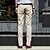 abordables Pantalons &amp; Shorts Homme-Men&#039;s Casual Pure Cotton Straight Pants(Without Belt)