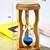 ieftine Sculpturi-Wooden Frame Glass Hourglass With Blue  Sand