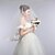 cheap Gifts &amp; Decorations-One-tier Lace Applique Edge / Scalloped Edge Wedding Veil Elbow Veils with 55.12 in (140cm) Lace / Tulle