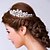 voordelige Bruiloft Zendspoel-Vrouwen Bergkristal / Licht Metaal Helm-Bruiloft / Speciale gelegenheden Tiara&#039;s / Hoofdbanden Helder / Rood