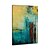 preiswerte Ölgemälde von Spitzenkünstlern-Handgemalte AbstraktModern / Traditionell Ein Panel Leinwand Hang-Ölgemälde For Haus Dekoration