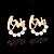 cheap Earrings-Women&#039;s Alloy Stud Earrings With Rhinestone Classical Feminine Style