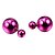 cheap Earrings-Women&#039;s Pearl Stud Earrings Ladies Fashion Earrings Jewelry Golden / Purple / Red For Party Casual Daily
