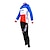 cheap Customized Cycling Clothing-Customized Cycling Clothing Men&#039;s Women&#039;s Unisex Long Sleeve Cycling Jacket with Pants - Text Color 8# Text Color 9# Text Color 10# National Flag Bike Jersey Clothing Suit, Thermal / Warm, Fleece