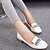 cheap Women&#039;s Shoes-Women&#039;s Shoes Square Toe Chunky Heel Loafers with Rhinestone More Colors available