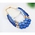 cheap Necklaces-Women&#039;s Statement Necklace Layered Necklace Layered Beads Ladies Personalized European Multi Layer Alloy Fuchsia Green Blue Black Beige Necklace Jewelry For