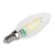 abordables Ampoules électriques-4W E14 Ampoules à Filament LED CA35 4 LED Intégrée 380 lm Blanc Froid Décorative AC 100-240 V 4 pièces