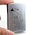 abordables Briquets &amp; Boîtes à Cigarettes Personnalisés-Gravure personnalisée Silver Eagle métal briquet électronique