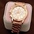 cheap Quartz Watches-Women&#039;s Casual Watch Fashion Watch Gold Tile